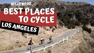 BEST PLACES TO CYCLE IN LOS ANGELES: Hollywood Sign, Mulholland Dam, Griffith Observatory - #cycling