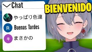 Vtuber Japonesa se pone Feliz al ver un Latino en su chat