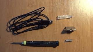 Amazing little "8W" USB soldering iron review