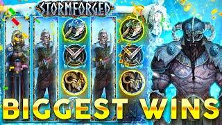 My BIGGEST EVER WINS On STORMFORGED SLOT!! (TRIPLE HAMMER SET-UP)