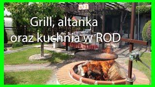 Grill, altanka oraz kuchnia w ROD | INSPIRACJE OGRODOWE