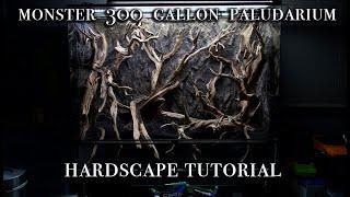 300 GALLON MONSTER PALUDARIUM HARDSCAPE TUTORIAL!