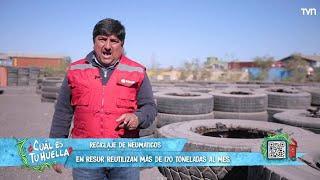 Planta de Reciclaje de Neumáticos RESUR en TVN y 24 Horas - Cuál es tu huella?