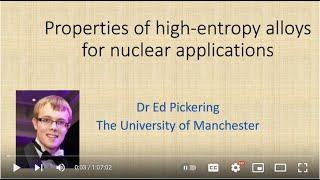 High-entropy alloys for nuclear applications