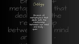The different branches of philosophy #philosophy #metaphysicsworld