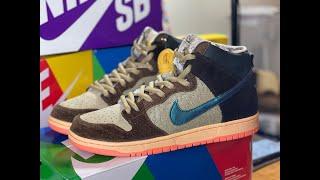 BEST SB DUNK EVER??  CONCEPTS X Nike SB DUNK HIGH TURDUCKEN: DETAILED LOOK AND REVIEW
