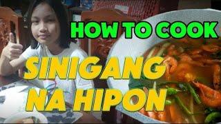 MY OWN VERSION OF SINIGANG NA HIPON