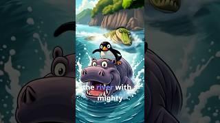 How a Dangerous Hippo and a Brave Penguin Defied Odds to Form an Unlikely Friendship