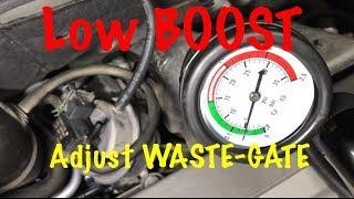 HOW TO ADJUST WASTEGATE PRESSURE (pre-tension)