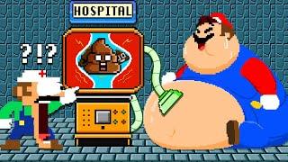 Super Mario Bros: What happened to Mario's PREGNANT? Game Animation