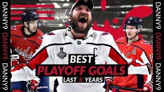 Washington Capitals' BEST PLAYOFF GOALS Over The Last 5 Years