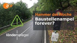 Baustellenampel forever? | Hammer der Woche vom 05.10.24 | ZDF