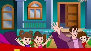 Chakke Me Chakka Chakke Pe Gadee - Hindi film song in Animation for Kids by Jingle Toons