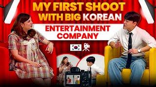 My First time shoot with Korean TV Program| Meeting Korean drama actors & K-Pop Ideal