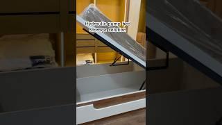 Hydraulic pump bed  storage under bed #home #bedroom #interior #homedecor #ytshorts #viralvideo