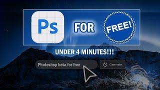 How to download Photoshop Beta for free 2023 ! (Generative fill) - Ai  | HT - How to