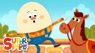 Humpty Dumpty | Nursery Rhymes | Super Simple Songs