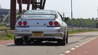 565HP Nissan Skyline GTR R33 V-Spec - Anti-Lag Sound!