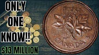 Rare 1867-1992 Canadian Pennies That Could Make You a Millionaire!"