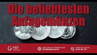 Die beliebtesten Silber Anlagemünzen!