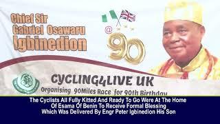 SIR GABRIEL IGBINEDION CYCLING CONTEST