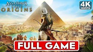 ASSASSIN'S CREED ORIGINS Gameplay Walkthrough FULL GAME [4K 60FPS PC ULTRA] - No Commentary