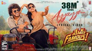 Ayyayyo Video Song | Mem Famous | Sumanth Prabhas | Rahul Sipligunj|Chai Bisket Films|Lahari Films