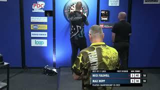 Nick Fullwell vs Max Hopp Highlights / Players Championship 20 First Round 2022