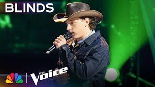 Trevon Dawson Takes The Leap With His Performance Of "Religiously" | The Voice Blind Auditions | NBC