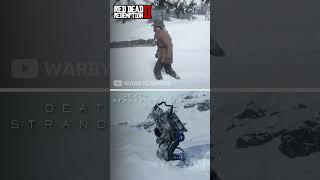 RDR2 vs Death Stranding | Snow Physics