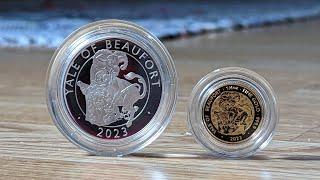 2023 Yale of Beaufort coins from @royalmint + bonus new addition to the collection