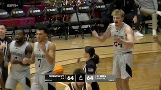 Northern Kentucky beats IU Indy on a buzzer beating goal tend