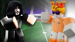 Can 5 Players Beat A HACKER? (Touch Football Roblox)