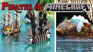 Minecraft Timelapse | The Pirate Kingdom | Minecraft Pirate Island Build Timelapse [2k/60fps]