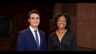 Jennifer Nwokeji and Avi Attar receive Pyne Prize from Princeton University