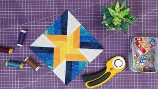 Patchwork tutorial: an easy secret to sew a complicated block 