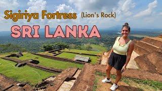 Climbing up SIGIRIYA FORTRESS - Lion's Rock - LOVING SRI LANKA!