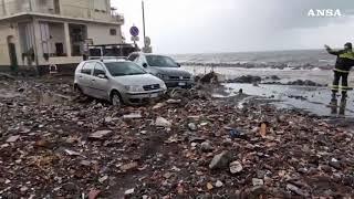 Maltempo in Sicilia, la frazione di Altarello allagata