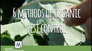 6 Methods of Organic Pest Control