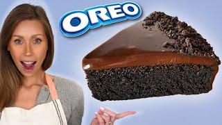 Amazing Oreo Cake Only 3 Ingredients!