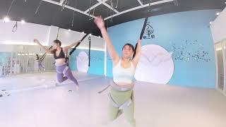 三歲人間-Bungee Fitness-心悅瑜珈室內蹦極-《室內飛行蹦極》