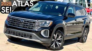 2025 Volkswagen Atlas SE In Deep Black Pearl Is Where Bold Design Meets Versatility