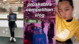 TRAVELING for a figure skating competition ️️ | proskaters seminar / competition vlog + show tips!