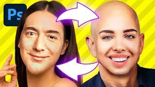 How To Face Swap in Photoshop    (Tutorial)