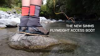 The New Simms Flyweight Access Lightweight Wading Boot