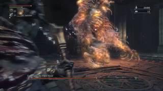 Bloodborne - Laurence, The First Vicar vs. Whirligig Saw (NG)