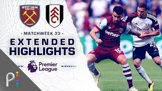 West Ham United v. Fulham | PREMIER LEAGUE HIGHLIGHTS | 4/14/2024 | NBC Sports