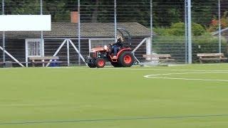 WIE GEHT DAS? BAU EINES FUSSBALLPLATZES MIT KUNSTRASEN SPORTPLATZBAU