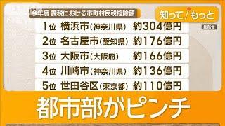 ふるさと納税、大都市の税収流出が深刻　「稼ぐ」川崎市は1300万円の市営バス出品【知ってもっと】【グッド！モーニング】(2024年11月30日)