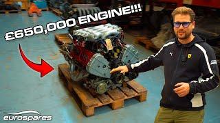 RATAROSSA geeks out over our £650,000 F40 engine!